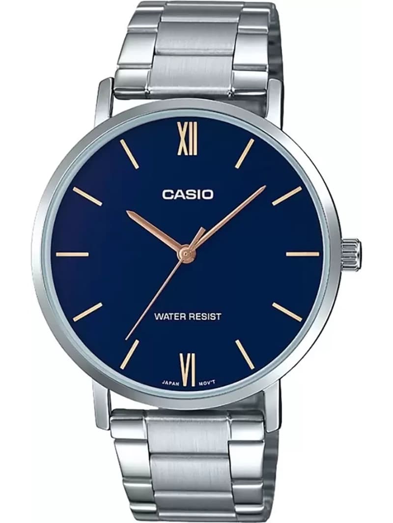 Pánske hodinky CASIO MTP-VT01D-2B (zd165c) - KLASYKA + BOX 1