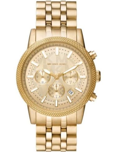 Pánske hodinky Michael Kors MK8953 Hutton zlaté s chronografom a boxom 1