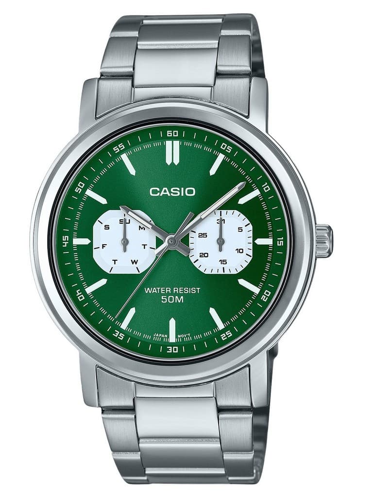 Pánske hodinky Casio MTP-E335D-3E (zd274c) + krabička