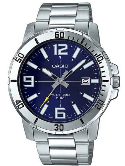 CASIO MTP-VD01D-2B PÁNSKE HODINKY (zd175a) + KRABIČKA 1