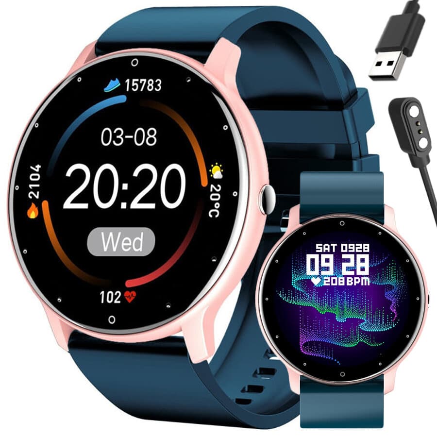 SMARTWATCH UNISEX GRAVITY GT1-4 - merač tepu, vlastné ciferníky (sg015d) 1