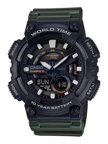 Pánske športové hodinky Casio Sport AEQ-110W-3A 1