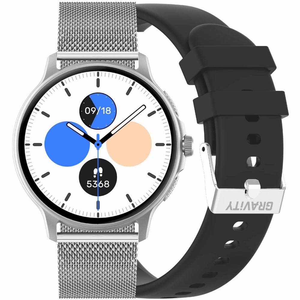 INTELIGENTNÉ HODINKY UNISEX GRAVITY GT12-7 - BLUETOOTH KONVERZÁCIE, ĎALŠÍ REMIENOK (sg035g) 1