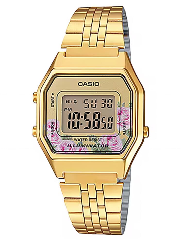 Dámske hodinky Casio LA680WGA-4C (zd631c) s krabičkou