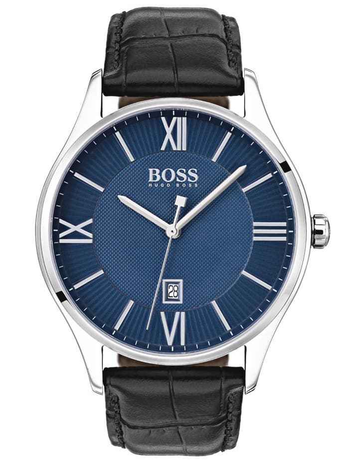 Pánske hodinky Hugo Boss 1513553 Governor s koženým remienkom 1