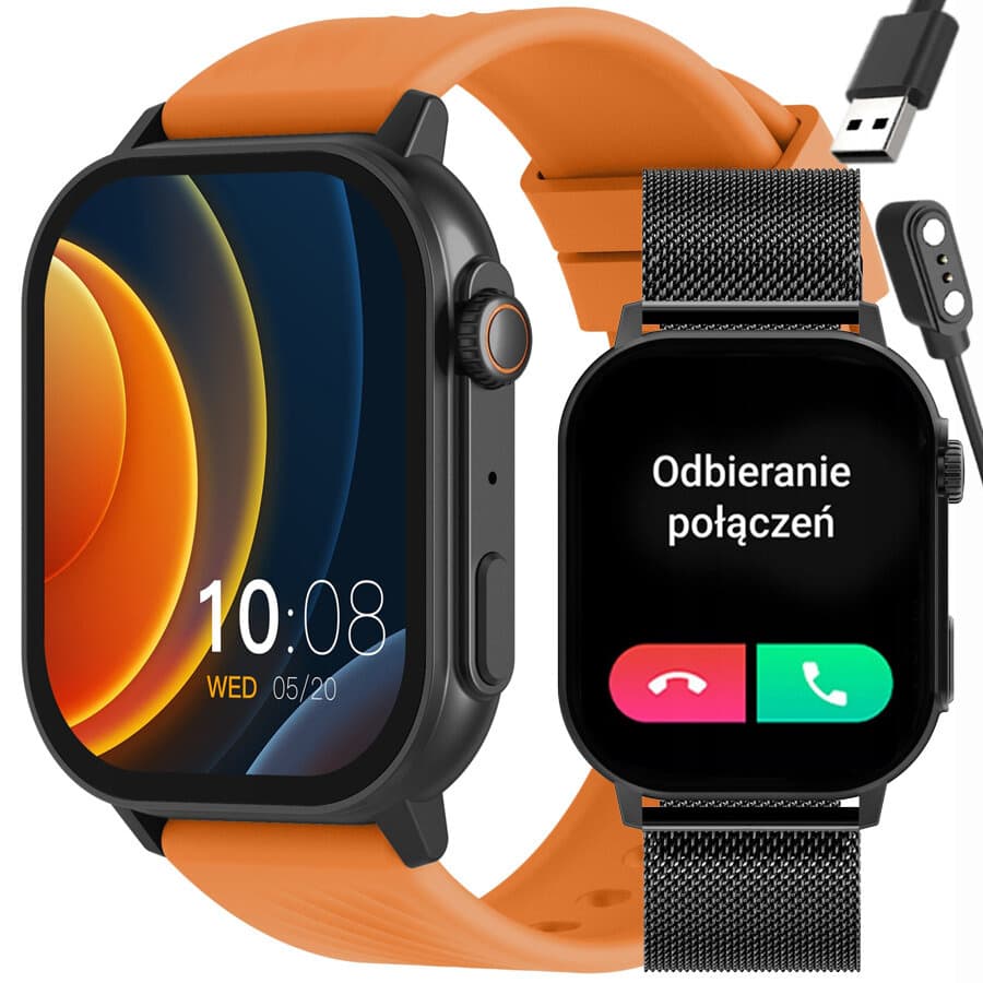 INTELIGENTNÉ HODINKY UNISEX GRAVITY GT15-2 - BLUETOOTH KONVERZÁCIE, PRÍDAVNÝ REMIENOK (sg029b) 1