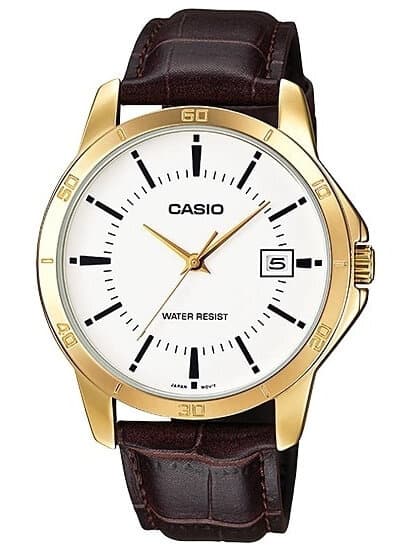 CASIO MTP-V004GL 7A PÁNSKE HODINKY (zd046b) + KRABIČKA 1