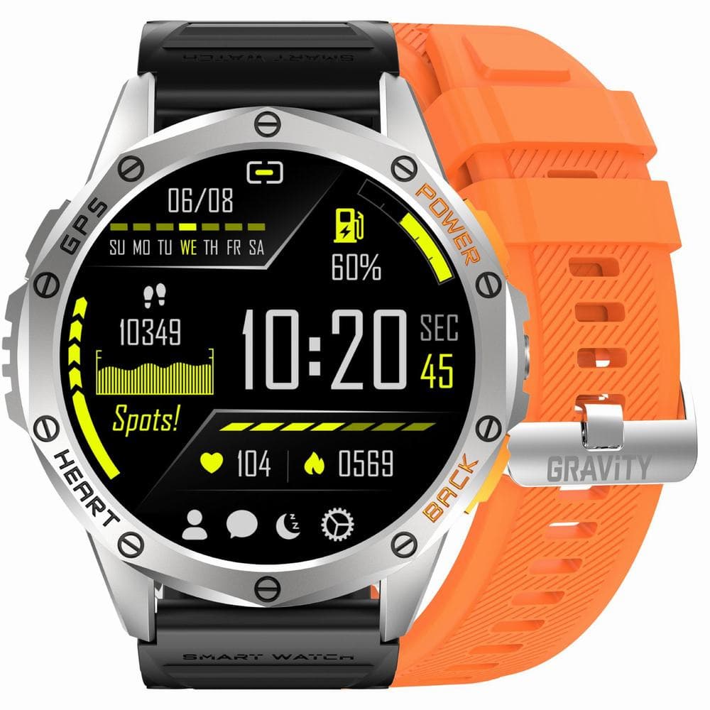 PÁNSKE INTELIGENTNÉ HODINKY GRAVITY GT24-4 - BASILKO, PRÍDAVNÝ REMIENOK (sg033d) 1
