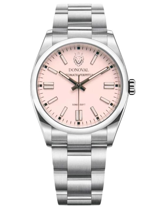 Automatické pánske hodinky Donoval Watches PINK PANTHER DL0005 + krabička (zdo001e)