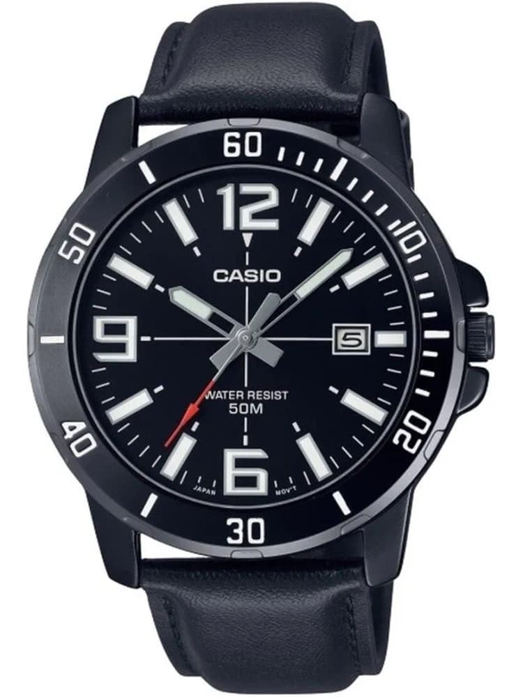 CASIO MTP-VD01BL-1B PÁNSKE HODINKY (zd169d) + KRABIČKA 1