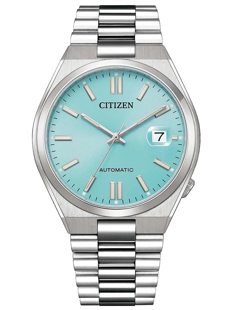 Pánske hodinky CITIZEN Tsuyosa Turquoise Blue NJ0151-88M - AUTOMAT ZAFIR 1