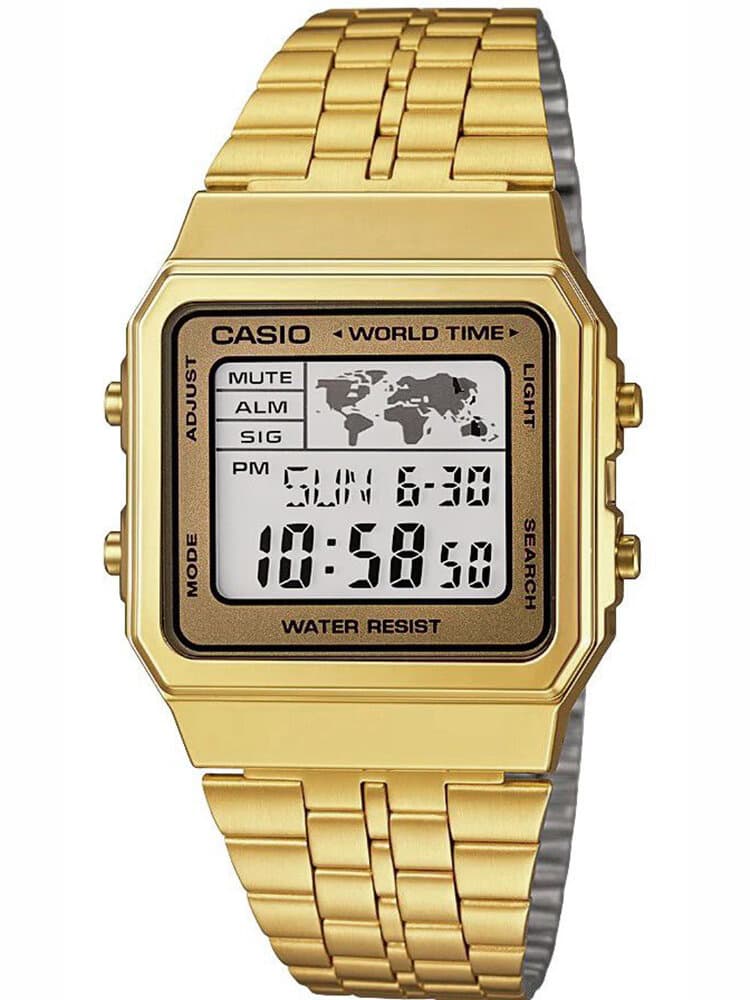 CASIO VINTAGE PÁNSKE HODINKY A500WGA-9DF (zd158d) + KRABIČKA 1