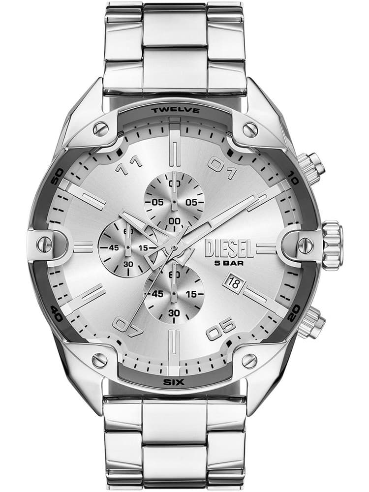 Pánske hodinky Diesel Spiked Chronograph DZ4677 + darčekový box 1