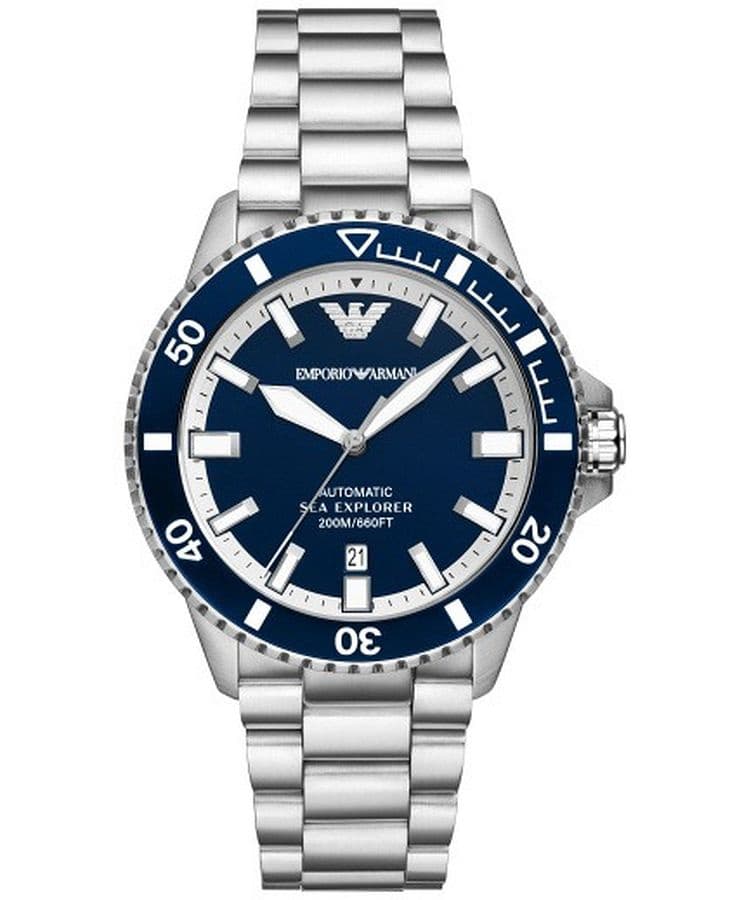 EMPORIO ARMANI AR60079 Sea Explorer AUTOMATICKÉ PÁNSKE HODINKY (zi110a) + BOX 1
