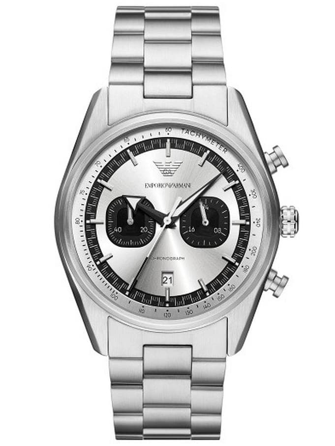 Pánske hodinky Emporio Armani AR11636 Racer strieborné