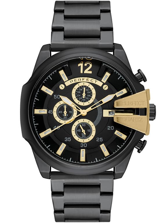 PERFECT pánske hodinky M513CH-07 - CHRONOGRAF (zp387a) + KRABIČKA