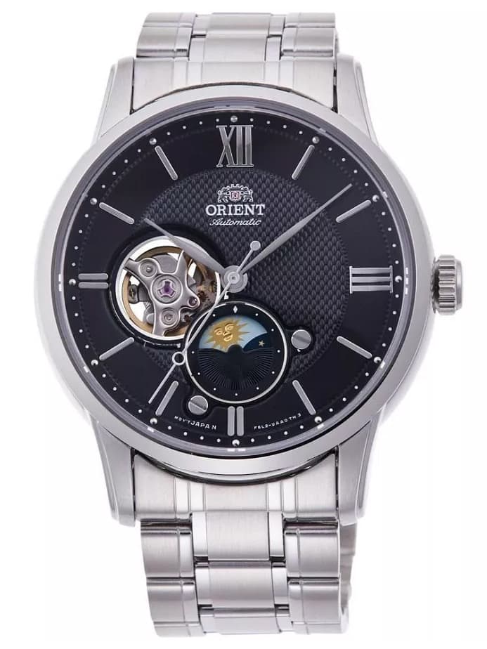 Pánske hodinky Orient Contemporary Sun & Moon RA-AS0008B10B
