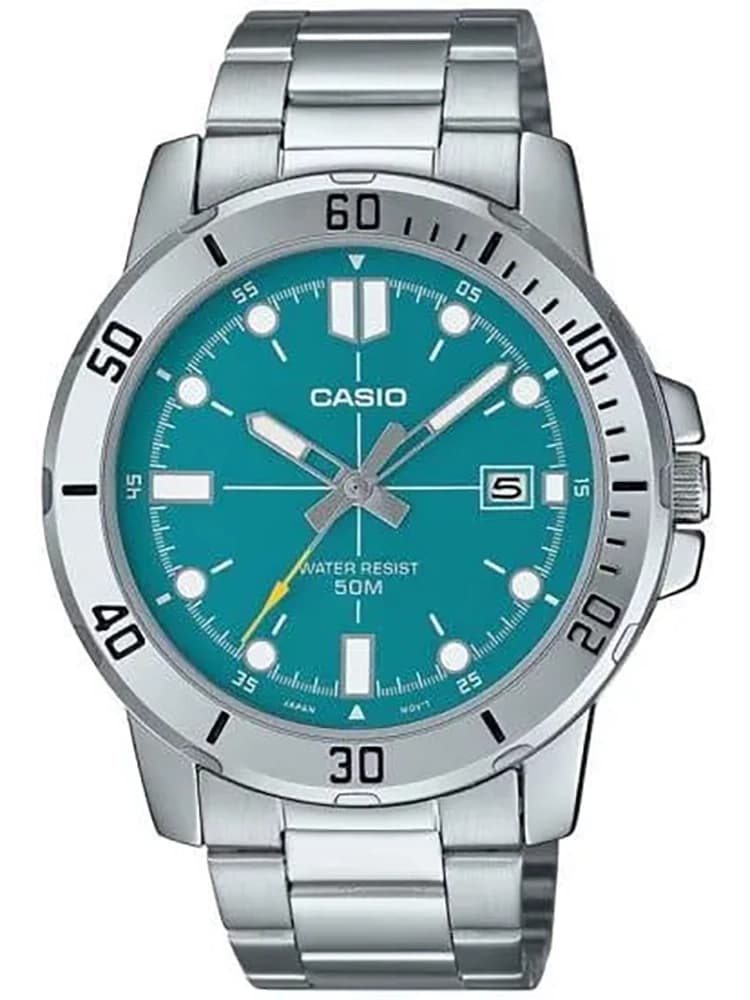 PÁNSKE HODINKY CASIO MTP-VD01D-3E2 (zd185h) + KRABIČKA 1