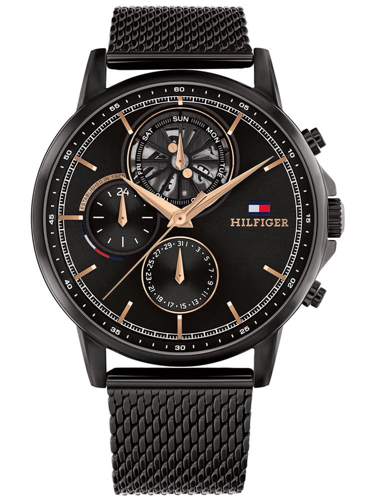PÁNSKE HODINKY TOMMY HILFIGER 1710610 (zf112a) + KRABIČKA