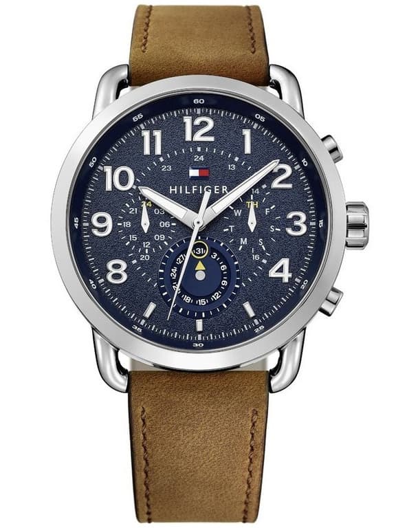 Pánske hodinky Tommy Hilfiger 1791424 s koženým remienkom 1