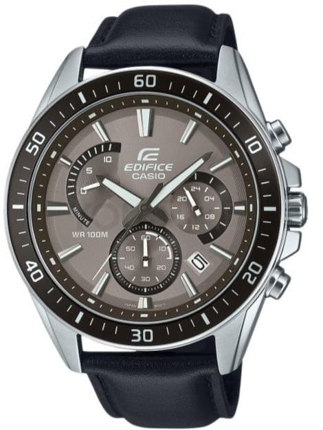 Pánske hodinky Casio EDIFICE EFR-552L-5AVUEF – 10 ATM (zd096c) + krabička 1