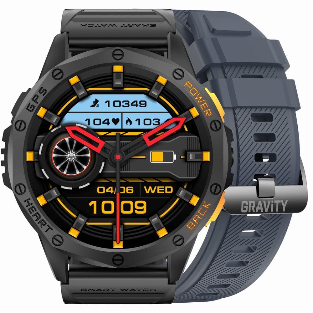 INTELIGENTNÉ HODINKY PÁNSKE GRAVITY GT24-1 - BASILKO, PRÍDAVNÝ REMIENOK (sg033a) 1
