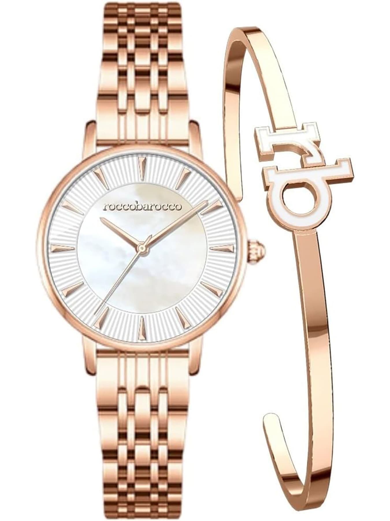Dámske hodinky Roccobarocco Boxset RB.4659L-03M(zo506c)