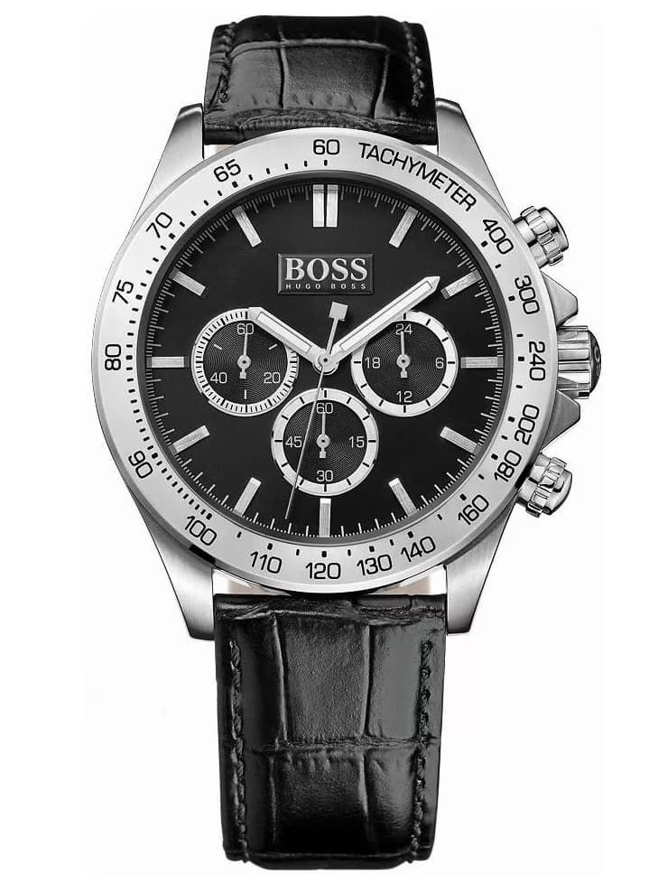 HUGO BOSS Chronograf 1513178 (zh032b) PÁNSKE HODINKY + KRABIČKA 1