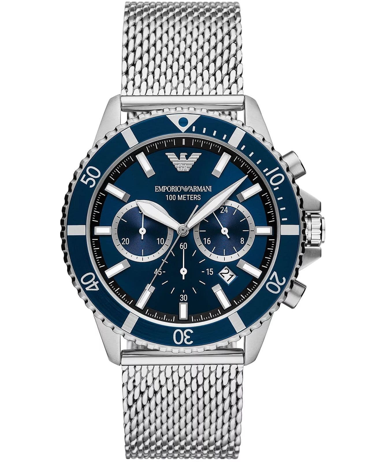 PÁNSKE PÁNSKE HODINKY EMPORIO ARMANI AR11587 PÁNSKE HODINKY (zi113a) + krabička 1