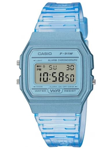 Dámske hodinky Unisex Casio Retro Vintage F-91WS-2 (zd648b) s krabičkou