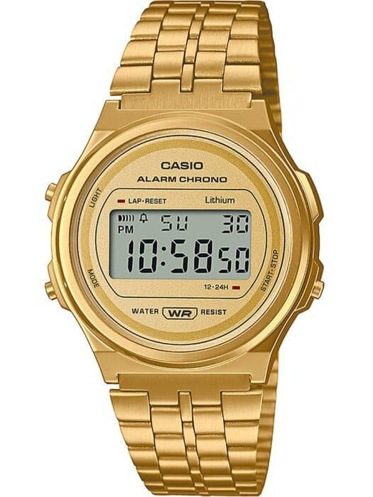 Dámske hodinky Casio Vintage Iconic A-171WEG-9ADF s krabičkou 1