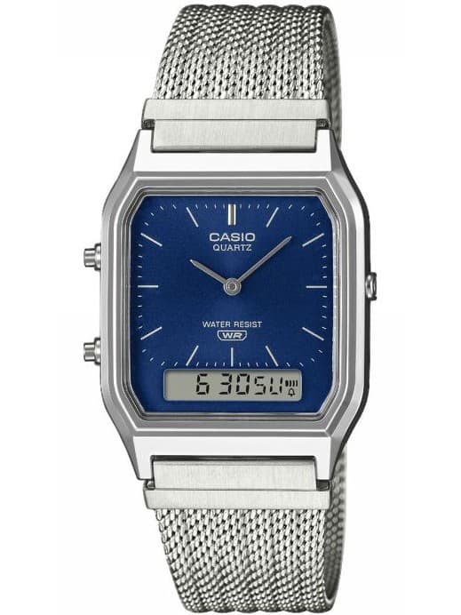 ZEGAREK UNISEX CASIO Vintage AQ-230EM-2A + BOX 1