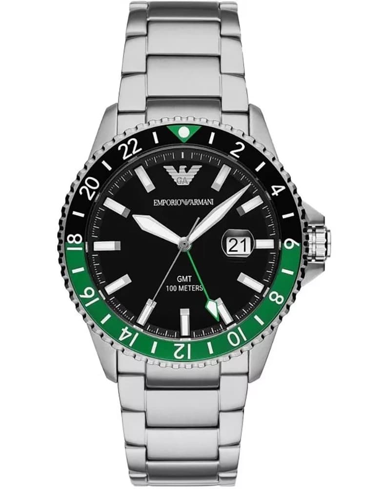 EMPORIO ARMANI AR11589 PÁNSKE HODINKY – Potápač GMT (zi112a) 1