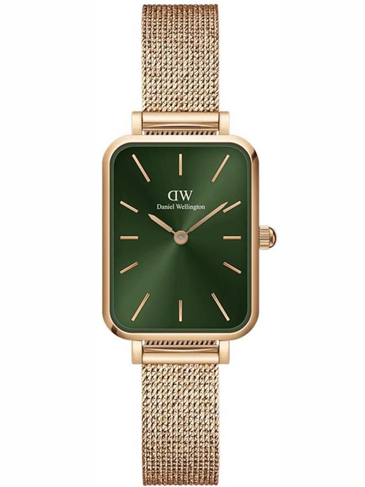 Dámske hodinky Daniel Wellington Quadro Pressed Melrose Emerald 20mm DW00100445 s krabičkou (zw505n) 1