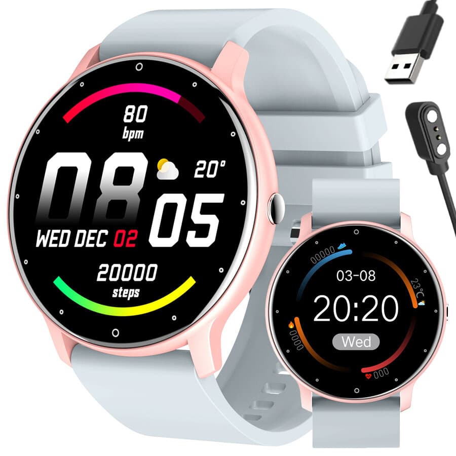 SMARTWATCH UNISEX GRAVITY GT1-8 - meranie tepu, vlastné ciferníky (sg015h) 1