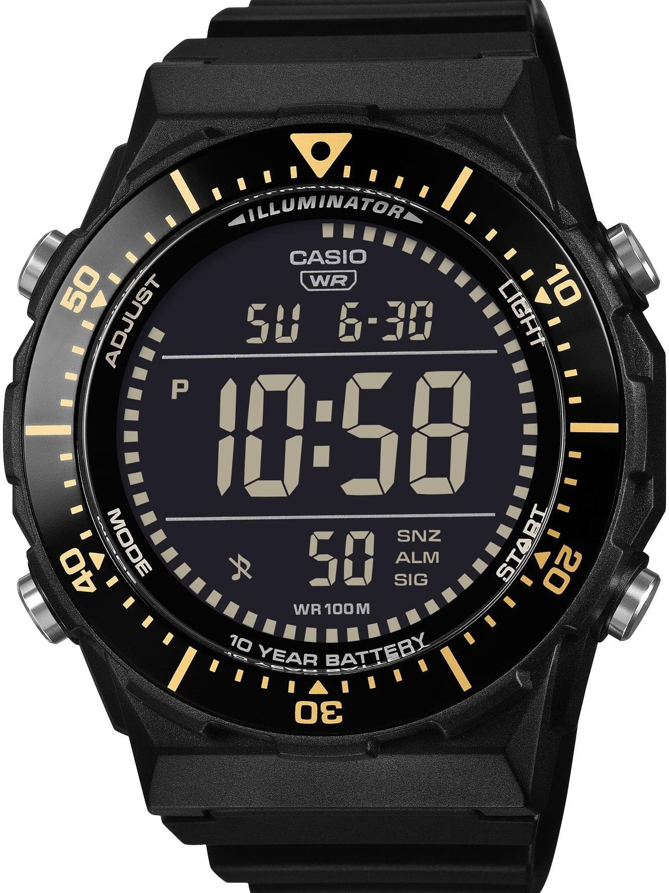 Pánske digitálne hodinky Casio Sport Illuminator AE-1700H-1B 1