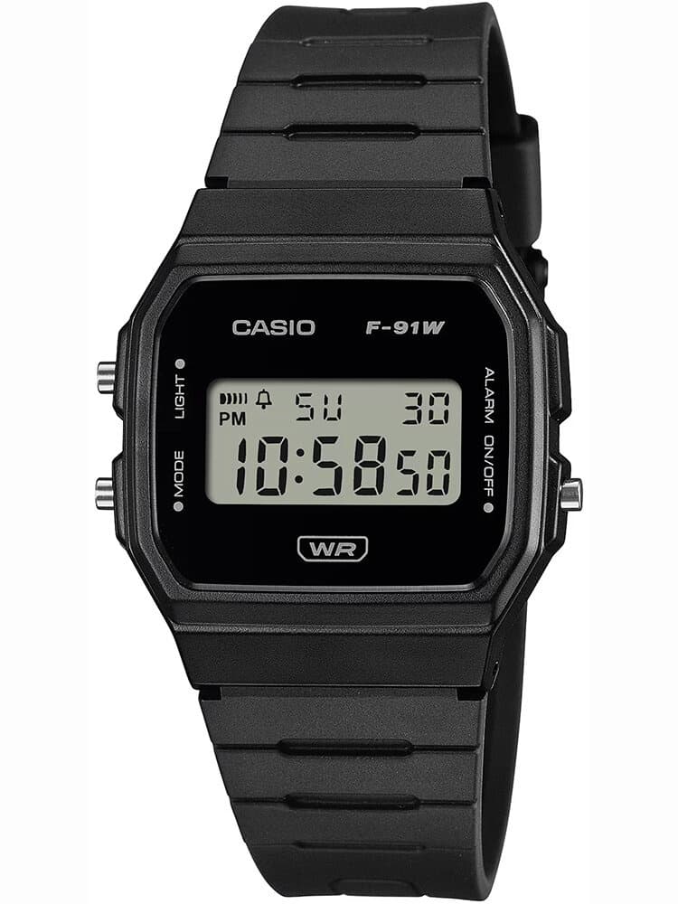 PÁNSKE HODINKY CASIO F-91WB-1ADF + KRABIČKA 1