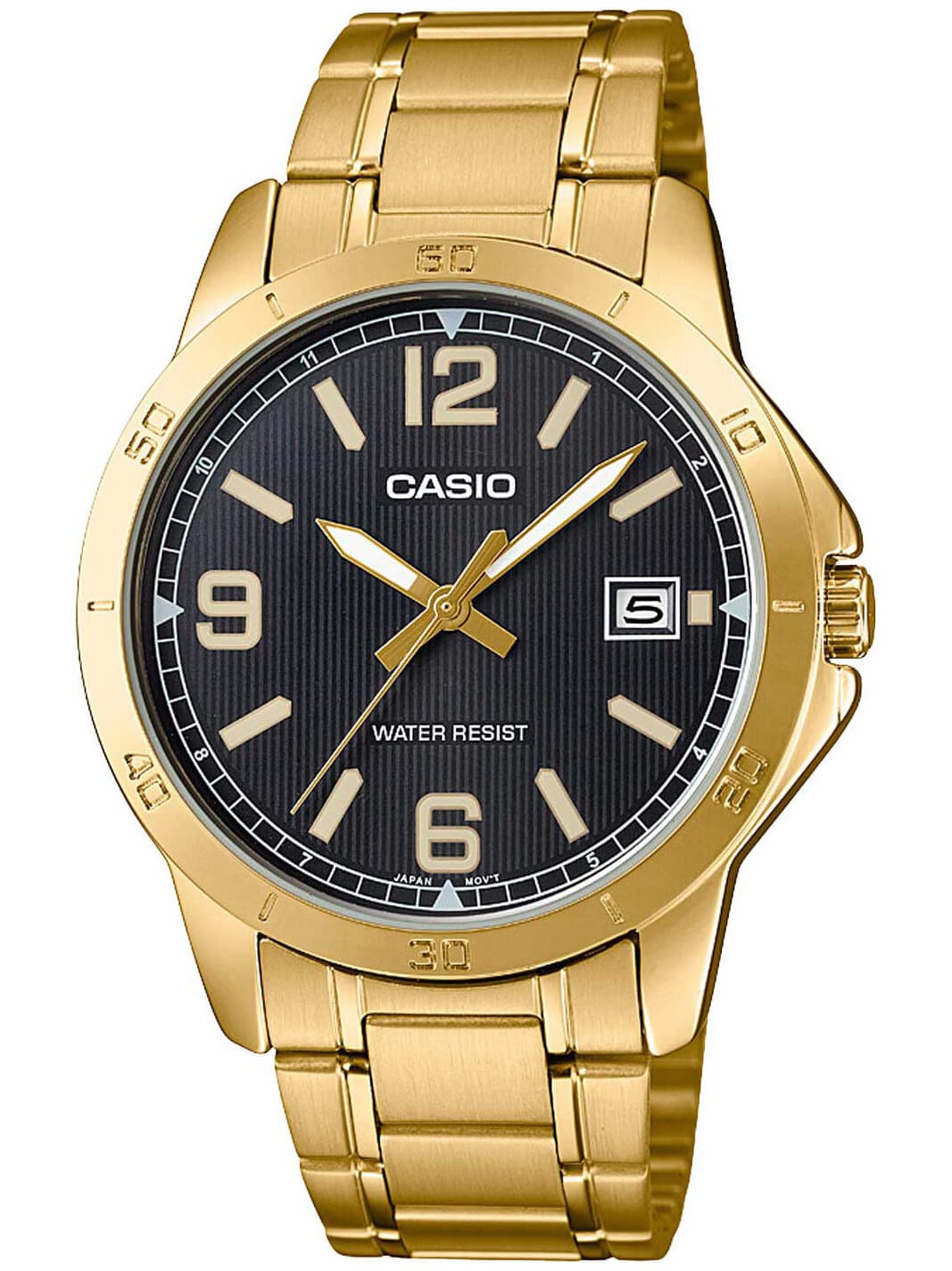 CASIO MTP-V004G-1B PÁNSKE HODINKY + KRABIČKA 1