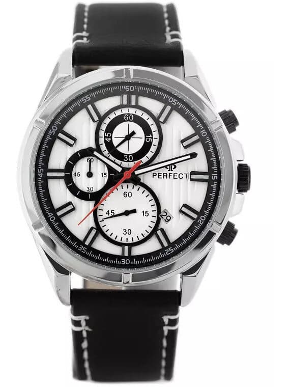 Pánske hodinky PERFECT CH03L - CHRONOGRAF (zp352e) + BOX 1
