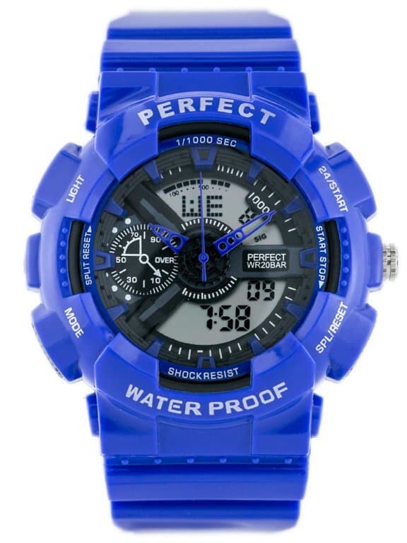 Pánske hodinky PERFECT SHOCK (zp219e) - blue 1