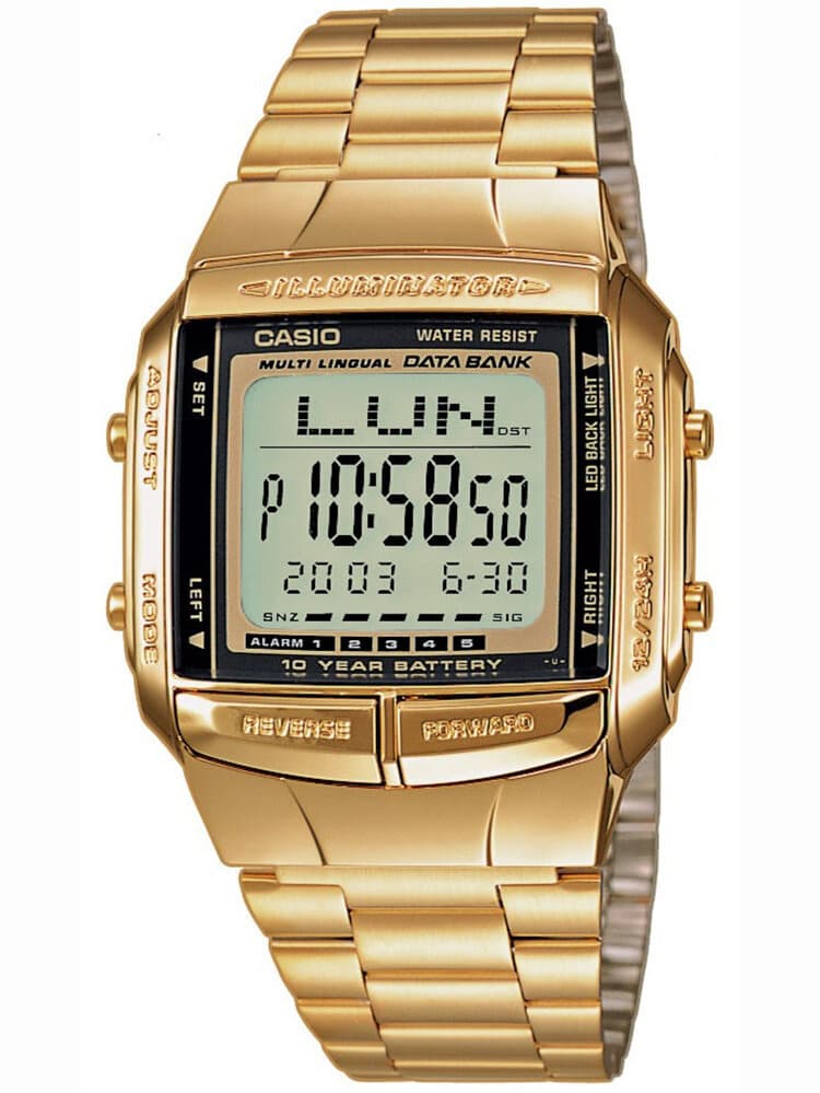 Pánske hodinky Casio DATABANK DB-360G-9ADF (zd161b) + krabička 1