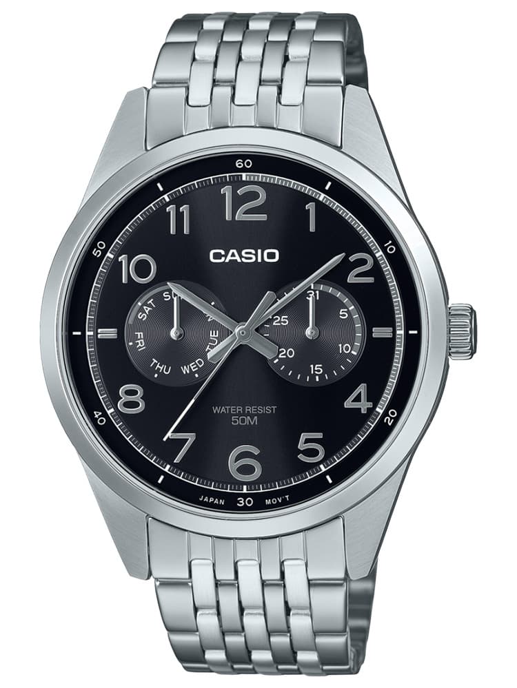 PÁNSKE HODINKY CASIO MTP-E340D-1A (zd264a) + KRABIČKA 1