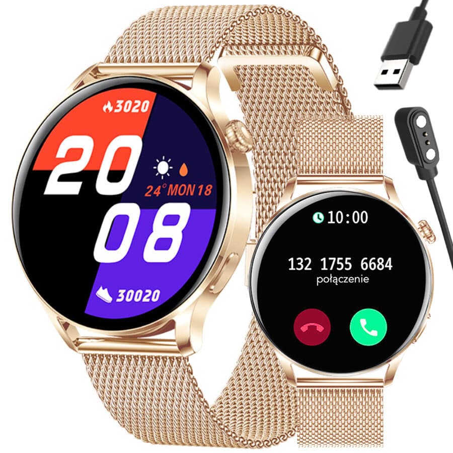 Dámske smartwatch I Rubicon RNCE81 - volania,  (sr045b) 1
