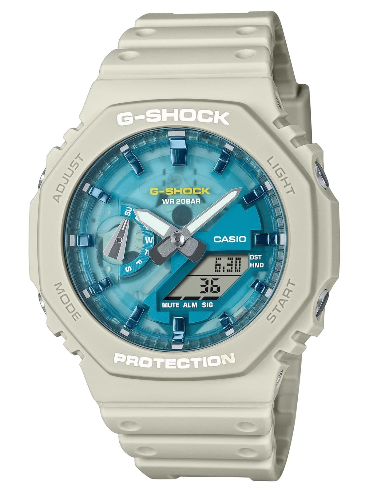 Pánske hodinky Casio G-Shock GA-2100AS-5AER