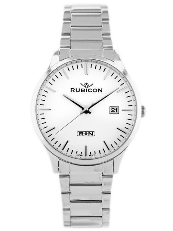 PÁNSKE HODINKY RUBICON RNDD60 (zr078a) - oceľ 1