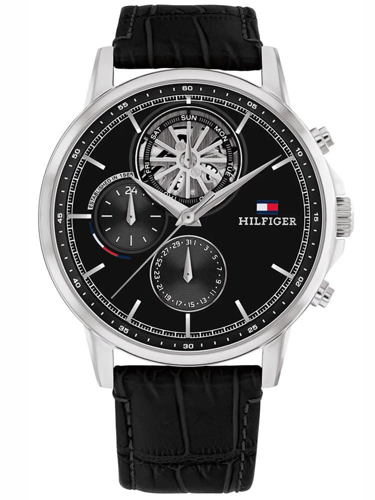Pánske hodinky TOMMY HILFIGER 1710605 Steward Open Heart + BOX