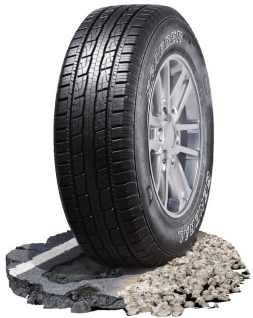 General Grabber HTS 60 ( 265/65 R17 112T EVc, s rebrom disku OWL ) 1