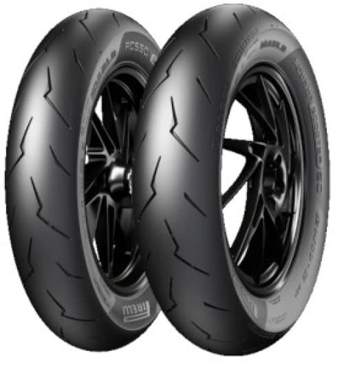 Pirelli Diablo Rosso Scooter SC ( 120/70-12 RF TL 58P ) 1