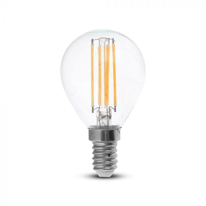 Žiarovka LED Filament E14 4W, 4500K, 400lm, P45 VT-1996D (V-TAC) 1
