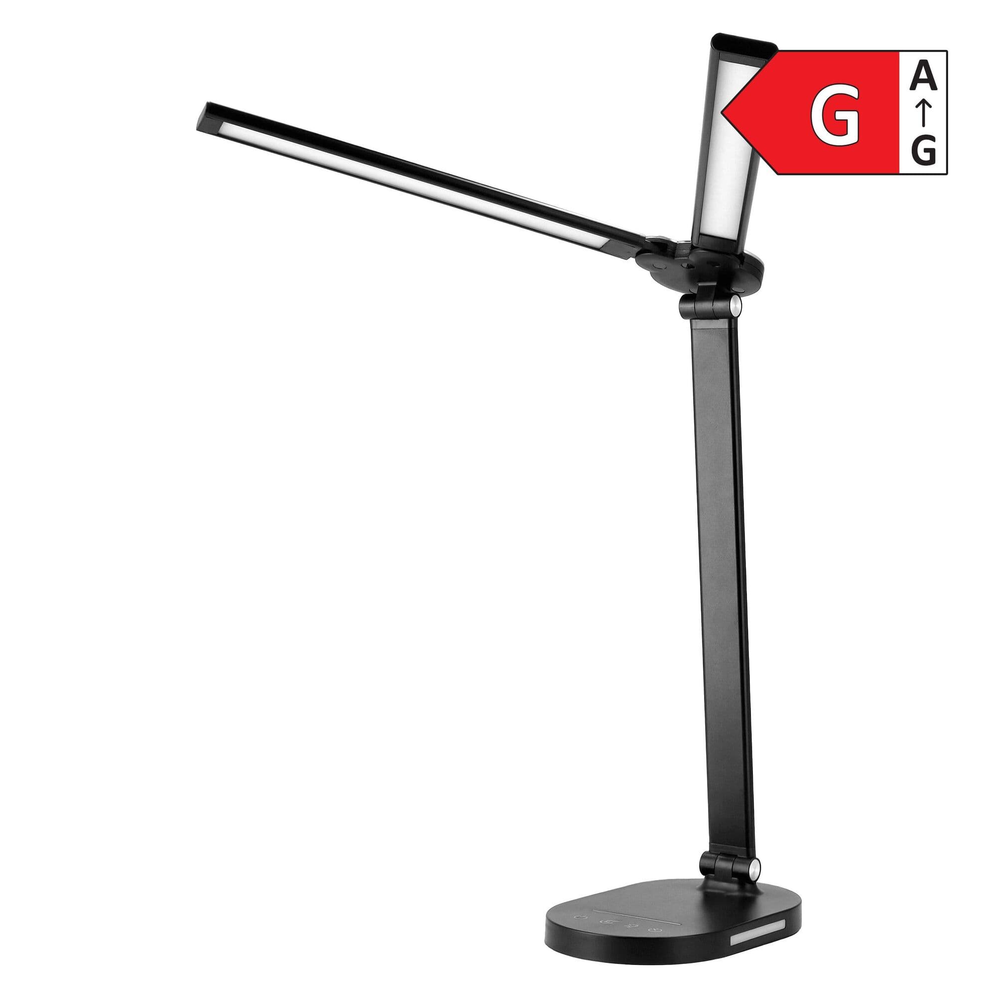 ERGO LED, desk lamp with USB charger, 8W, 400lm, 3000-4000-6000K, variable light color, di 1